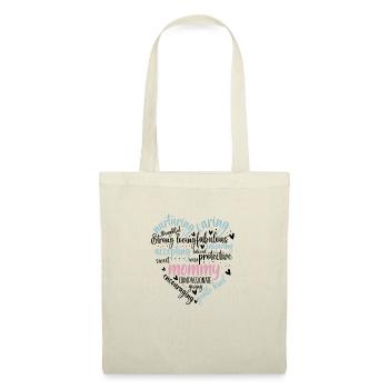 Mother's Day Heart 2 - Tote Bag - nature - Front