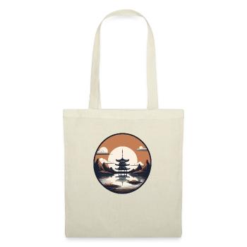 Lever du soleil sur le lac Zen - Sac en tissu - nature - Devant
