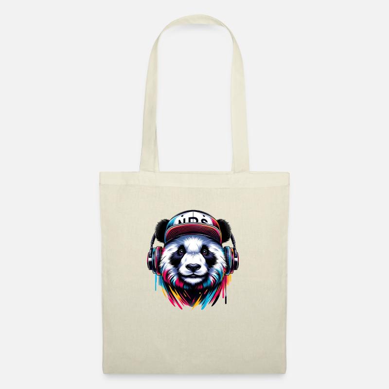 Urbaner Panda - Stoffbeutel - Natur