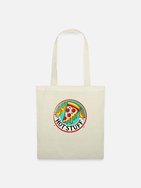 Hot Stuff Pizza - Stoffbeutel - Natur