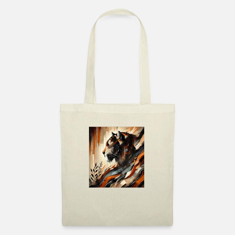 Abstract Tiger - Tote Bag - nature