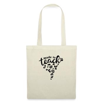 Fait pour enseigner l’inspiration de l’enseignant - Sac en tissu - nature - Devant