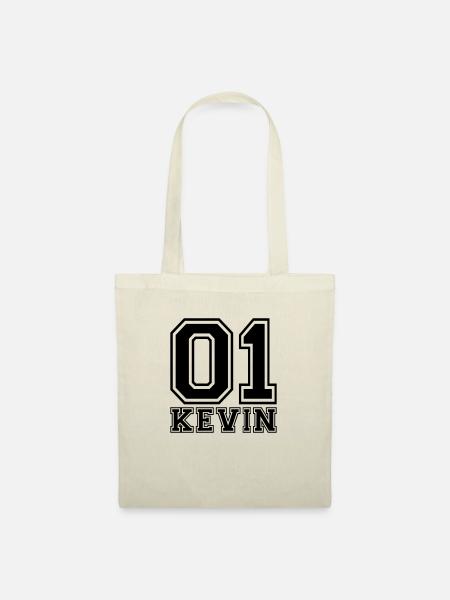 Kevin - Name - Stoffbeutel - Natur