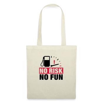 no_risk_no_fun__f2 - Stoffbeutel - Natur - Vorne