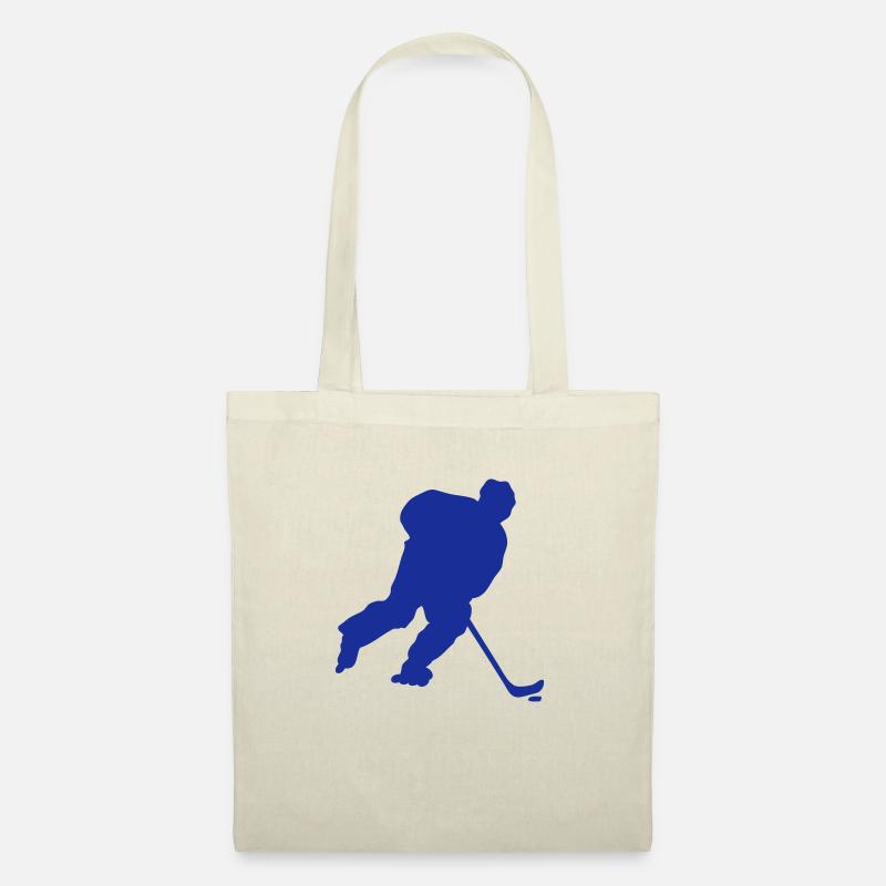 Inline inline eishockey figur roller - Stoffbeutel - Natur