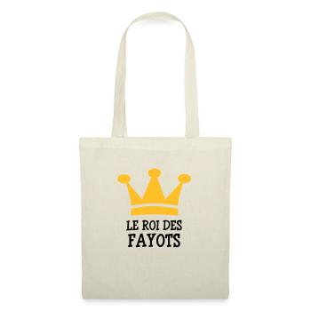 Le Roi des Fayots - Tote Bag - nature - Front
