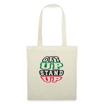 get up stand up - Sac en tissu - nature - Devant