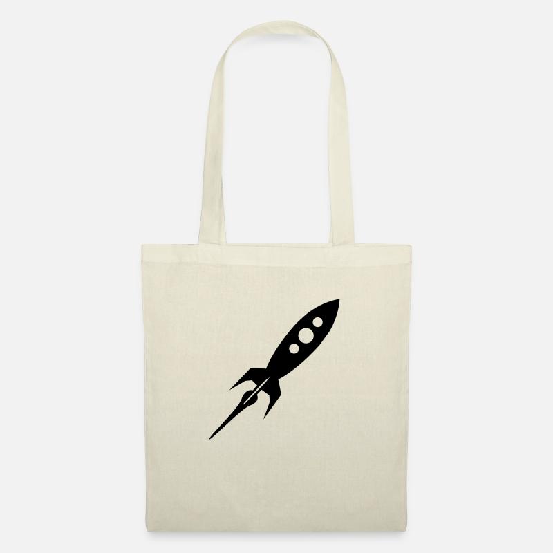 fusée - Sac en tissu - nature
