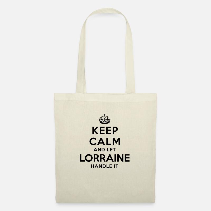 keep calm and let lorraine handle it - Tote Bag - nature