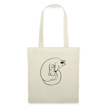 Fuchs & Hase - Stoffbeutel - Natur - Vorne