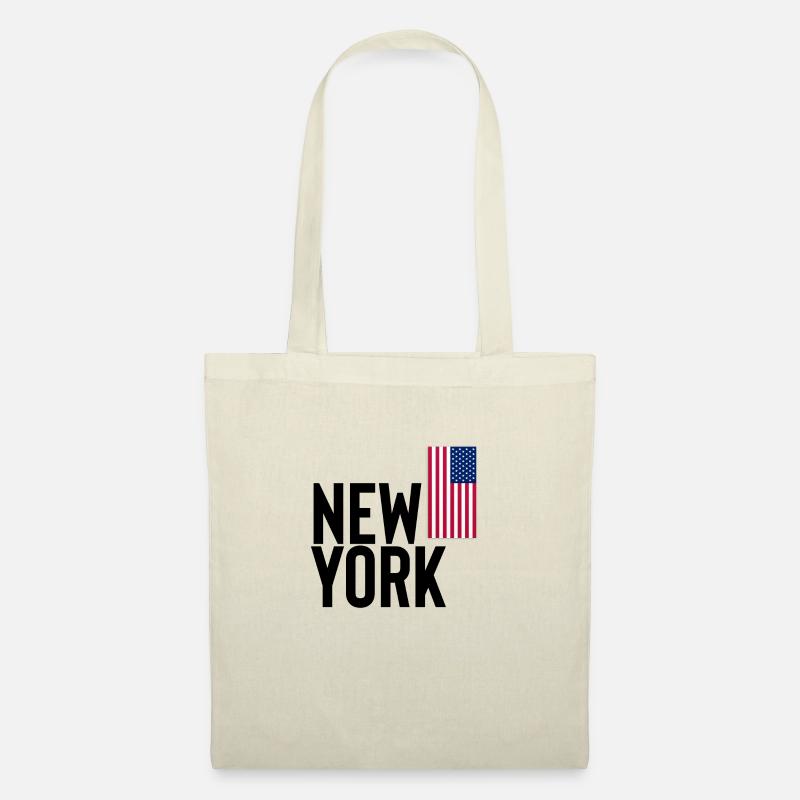 New York - Stoffbeutel - Natur