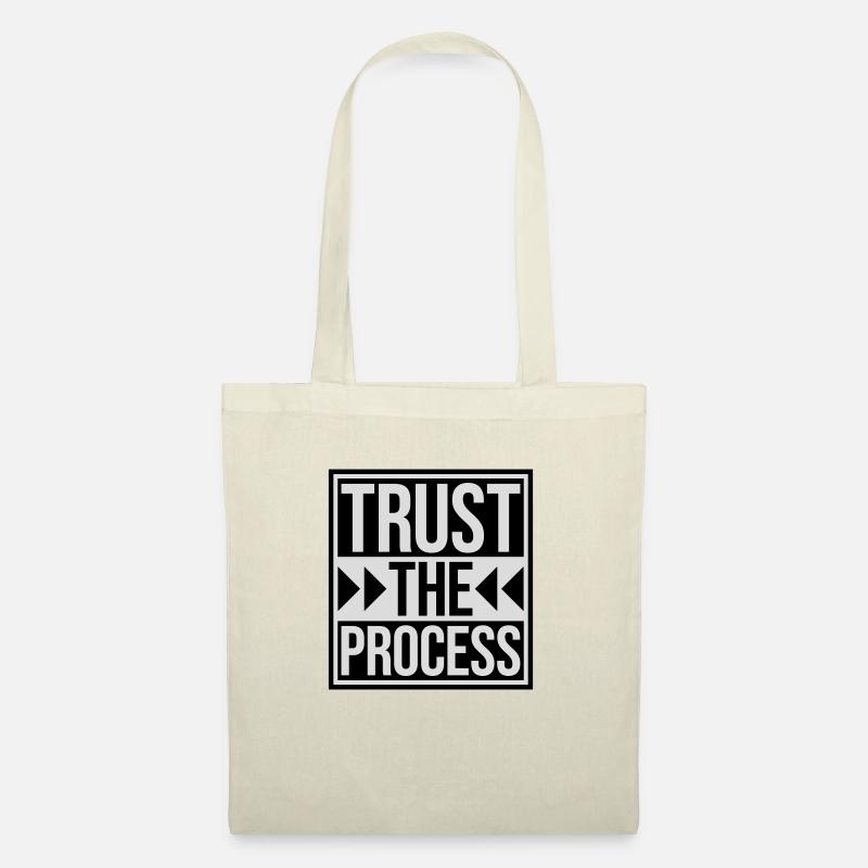faire confiance au processus Devis - Sac en tissu - nature