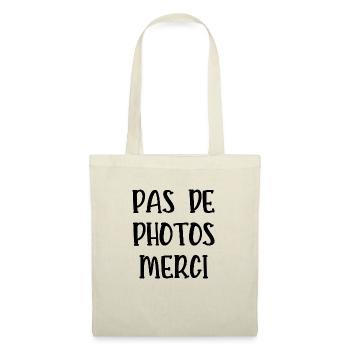pas de photos merci - Sac en tissu - nature - Devant