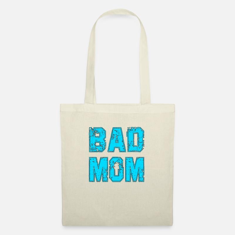 BAD MOM - Stoffbeutel - Natur