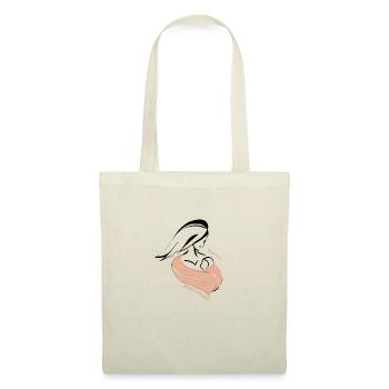 Design Porte mmon nom - Sac en tissu - nature - Devant