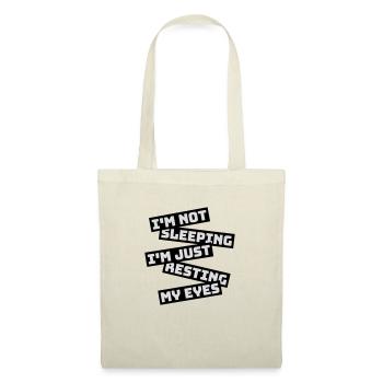 Citation Je ne dors pas - Sac en tissu - nature - Devant
