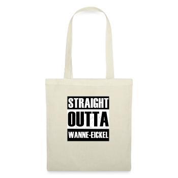 Straight Outta Wanne-Eickel - Stoffbeutel - Natur - Vorne