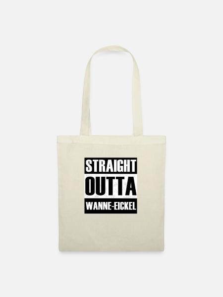 Straight Outta Wanne-Eickel - Stoffbeutel - Natur
