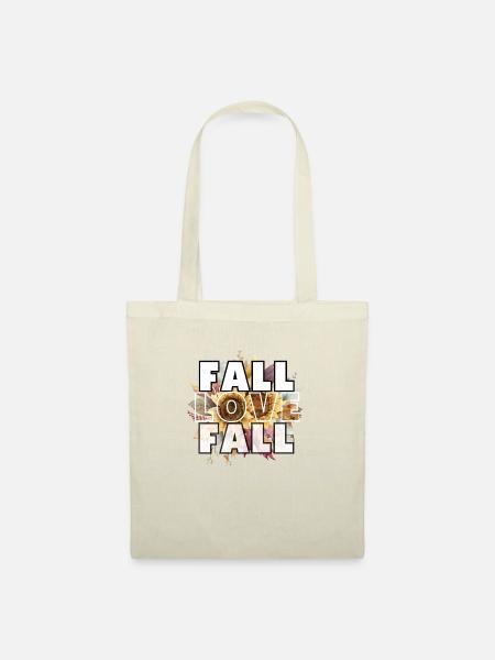 Fall, Love, Fall - Stoffbeutel - Natur