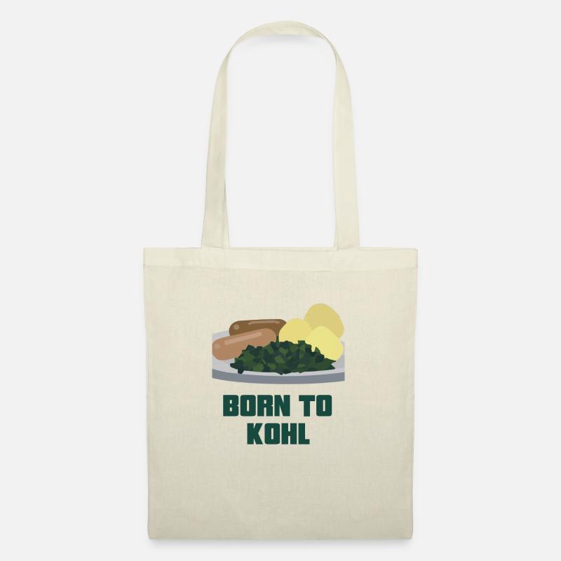 Born to Kohl - Stoffbeutel - Natur