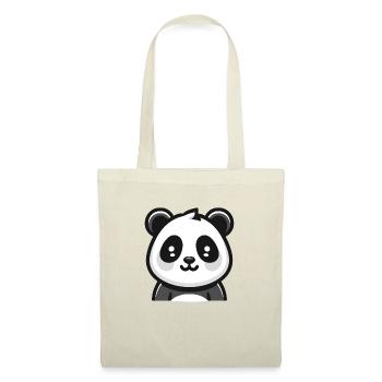 Panda Bear : Thème de dessin animé - Sac en tissu - nature - Devant