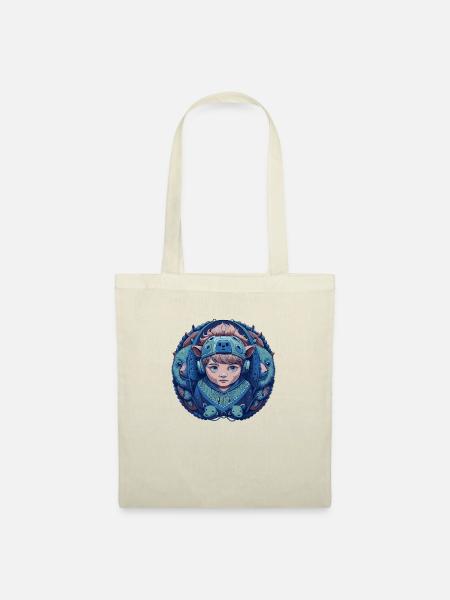 Space-Kid - Stoffbeutel - Natur