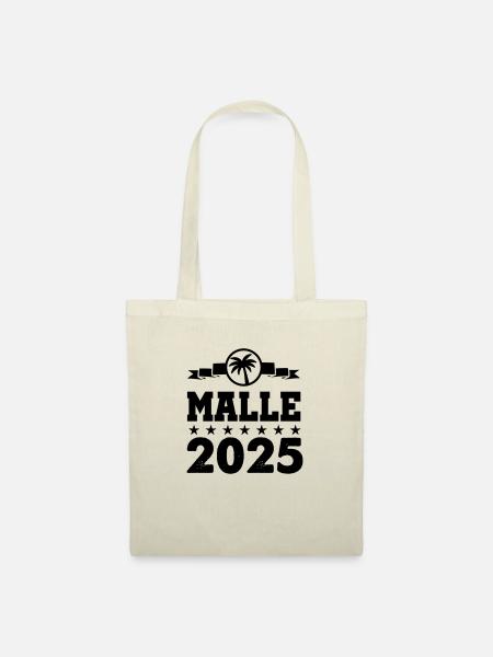 malle 2025 - Stoffbeutel - Natur