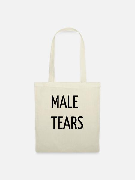MALE TEARS - Stoffbeutel - Natur