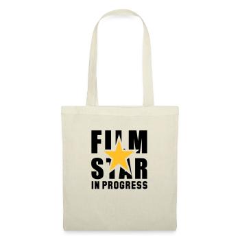 FILM STAR EN COURS 2C - Sac en tissu - nature - Devant