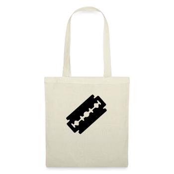 razorblade_ti1 - Sac en tissu - nature - Devant