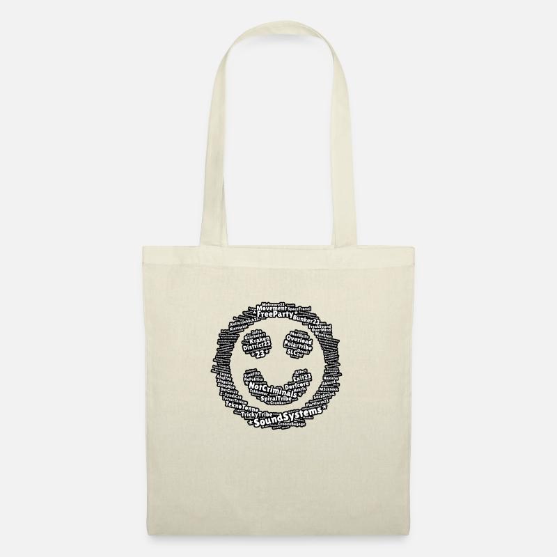 Smile for Soundsystems - Stoffbeutel - Natur