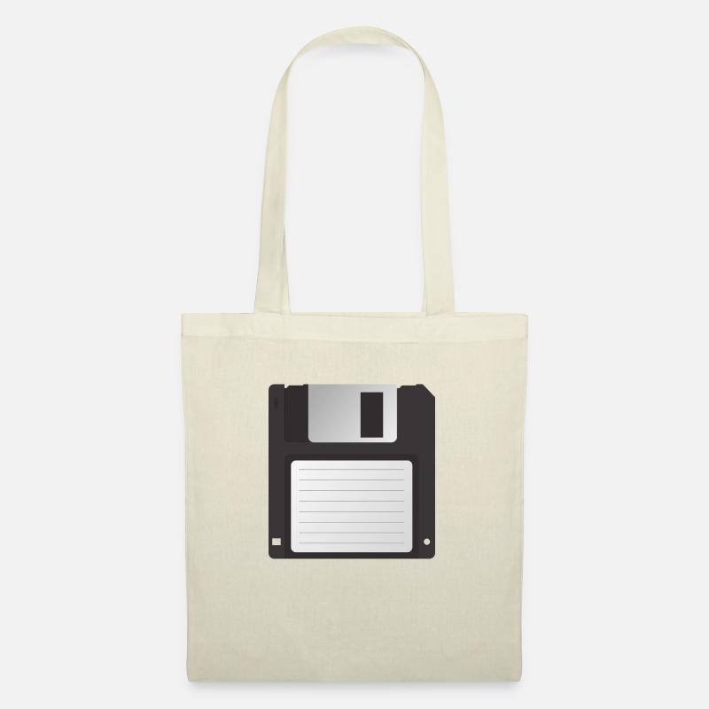 floppy disk PC Disquette retro - Tote Bag - nature