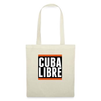 cuba libre cocktail disco drink rum cola sailing - Tote Bag - nature - Front