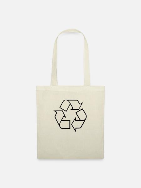 Recycle - Stoffbeutel - Natur