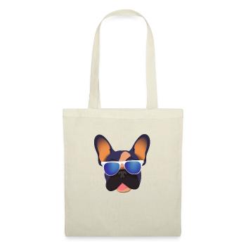 French Bulldog with Sunglasses Dog - Tote Bag - nature - Front