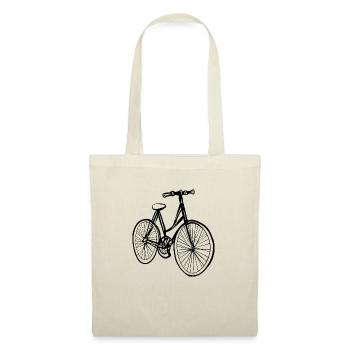 Vélo Doodle Bicyclettes Cycling Silhouette 8 - Sac en tissu - nature - Devant