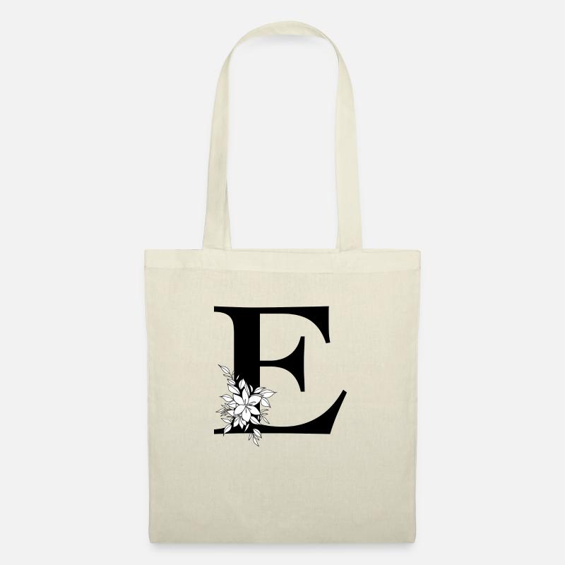 Letter E - Tote Bag - nature