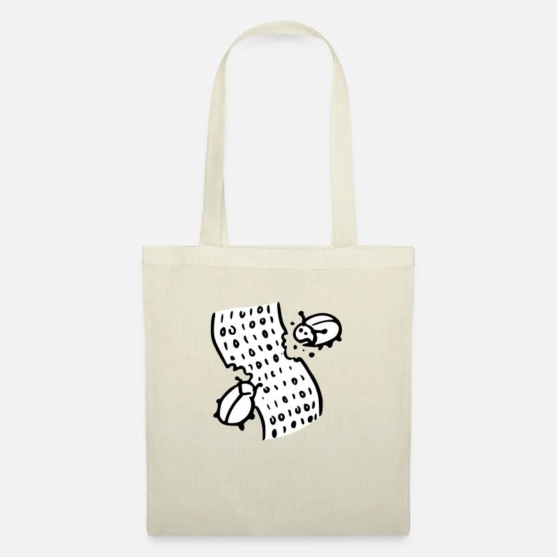 code bugs software - Sac en tissu - nature