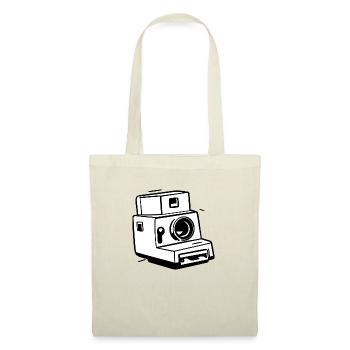 Appareil photo, Appareil photo vintage, Ancien appareil photo, Ancien - Sac en tissu - nature - Devant