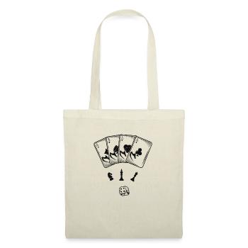 Boardgame Chess Backgammon Game Night - Tote Bag - nature - Front