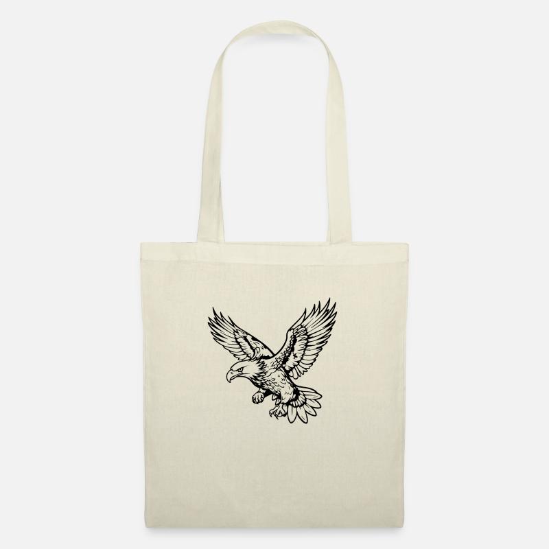Flying EAGEL - Stoffbeutel - Natur