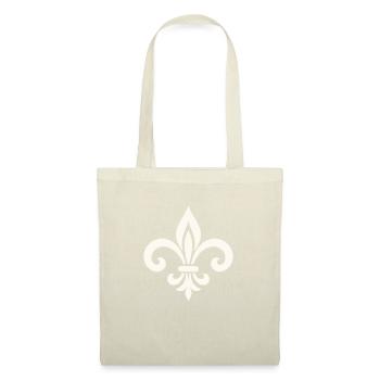 fleur de lys - Sac en tissu - nature - Devant