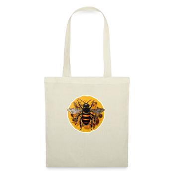 Abeille - Sac en tissu - nature - Devant