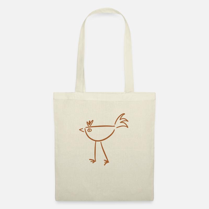 Stylized rooster - Tote Bag - nature
