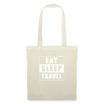 Eat Sleep Travel - Tote Bag - nature - Front