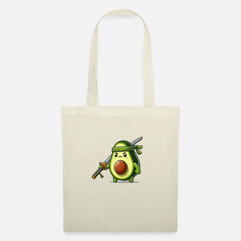 avocado samurai - Stoffbeutel - Natur