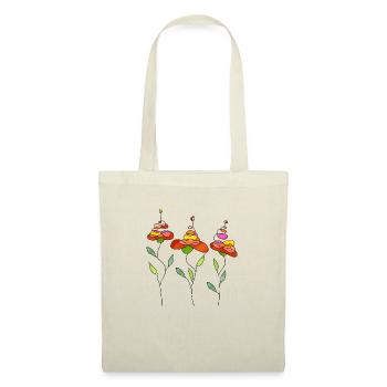 Blumen - Stoffbeutel - Natur - Vorne