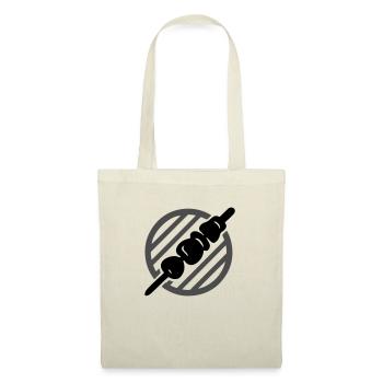 Kebab Grilling - Tote Bag - nature - Front