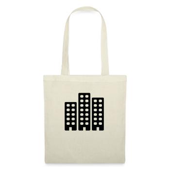 Ville - Ligne - Sac en tissu - nature - Devant