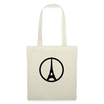 Paris - Stoffbeutel - Natur - Vorne